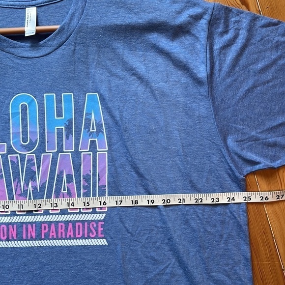 AMERICAN APPAREL Men’s Hawaii Aloha Tee Shirt Cotton Blend XXL Brand New - Picture 6 of 7